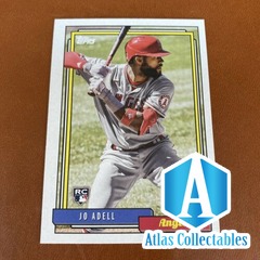 Jo Adell 2021 Topps Update Series 1992 Redux Rookie RC #T92-5 Angels